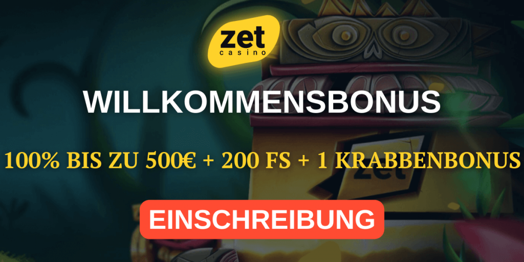 Zet Casino - Casino-Rezension 2023. + 300 € Bonus